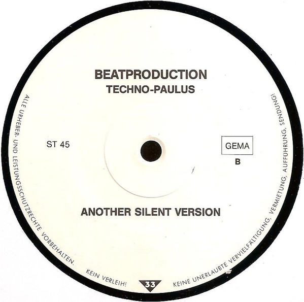 lataa albumi Beatproduction - Techno Paulus