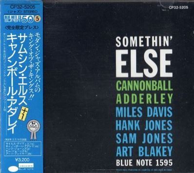 Cannonball Adderley – Somethin' Else (1986, CD) - Discogs