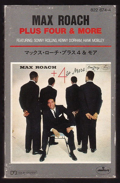 Max Roach + 4 – Max Roach + Four & More (1984, Vinyl) - Discogs