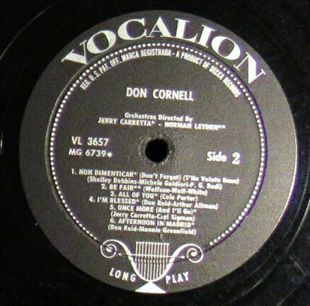 Album herunterladen Don Cornell - Don Cornell