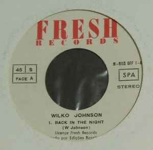 Wilko Johnson - Back In The Night album cover