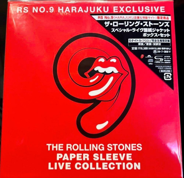 The Rolling Stones – The Rolling Stones Paper Sleeve Live