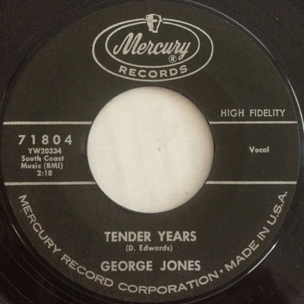 baixar álbum George Jones - Tender Years