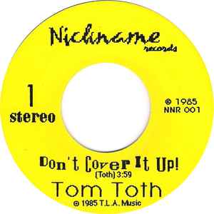 Tom Toth - Don't Cover It Up album cover