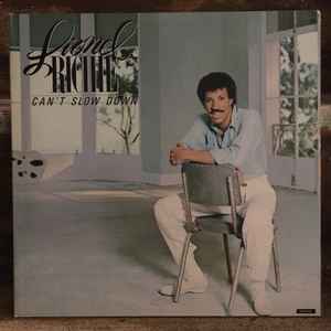 Lionel Richie - Can't Slow Down album cover