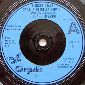 Richard Digance - A Nightingale Sang In Berkeley Square album cover