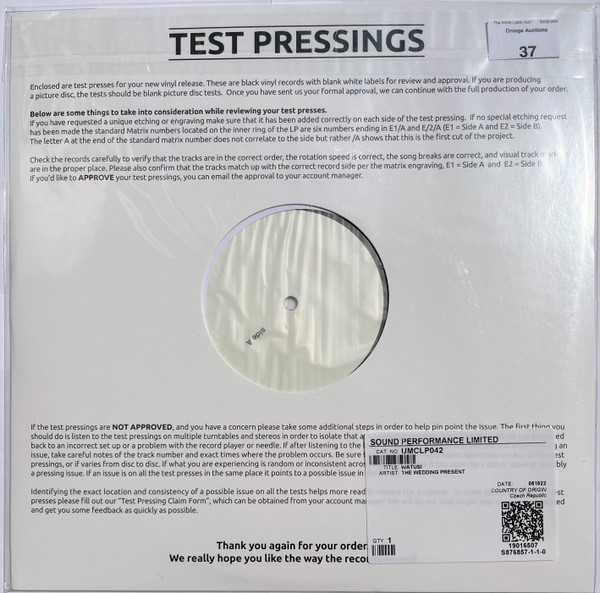 The Wedding Present Watusi Releases Discogs