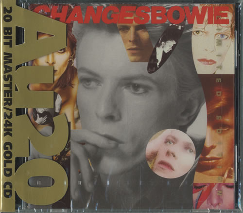 David Bowie – ChangesBowie (1996, 20 Bit Master/24k Gold CD, CD 
