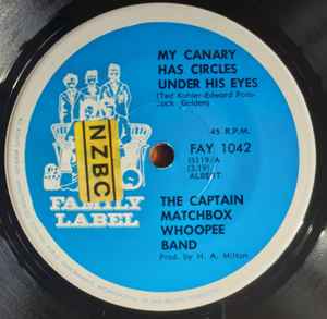 Captain Matchbox Whoopee Band - My Canary Has Circles Under His Eyes アルバムカバー