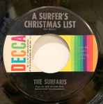 Cover of A Surfer's Christmas List, 1963, Vinyl