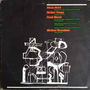 Alexis Alrich - Aldrich / Fromm / Martin / Rosenblum album cover