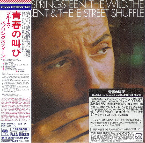 Bruce Springsteen The wild the innocent and the e street shuffle