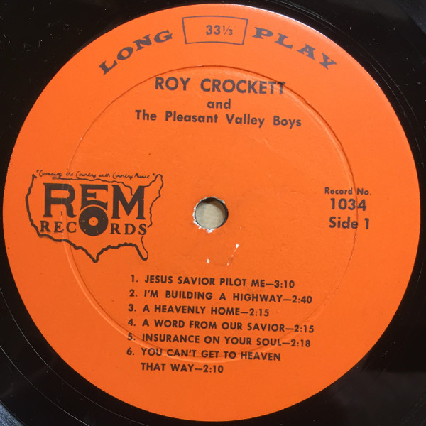 Album herunterladen Roy Crockett And The Pleasant Valley Boys - Sings Gospel Songs Bluegrass Style