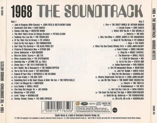 descargar álbum Various - 1968 The Soundtrack