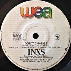 INXS - Don't Change (Official Music Video) 