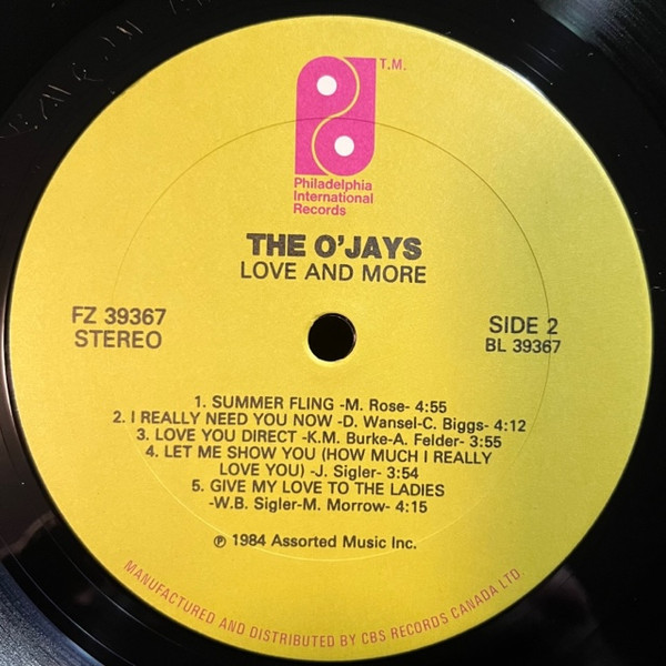 Album herunterladen Download The O'Jays - Love And More album