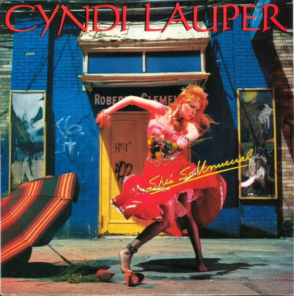 Обложка конверта виниловой пластинки Cyndi Lauper - She's So Unusual