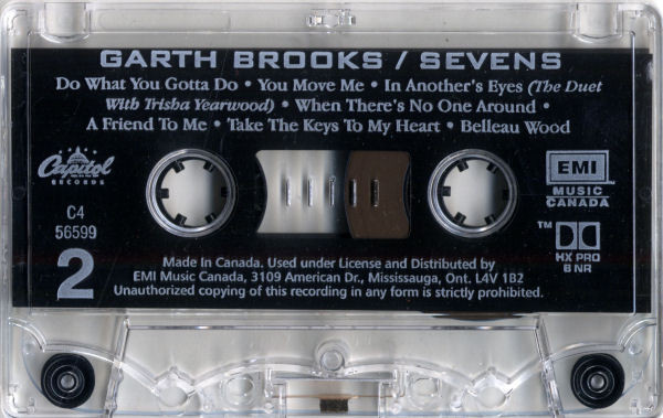 Garth Brooks - Sevens | Capitol Records (7243-8-56599-4-2) - 4