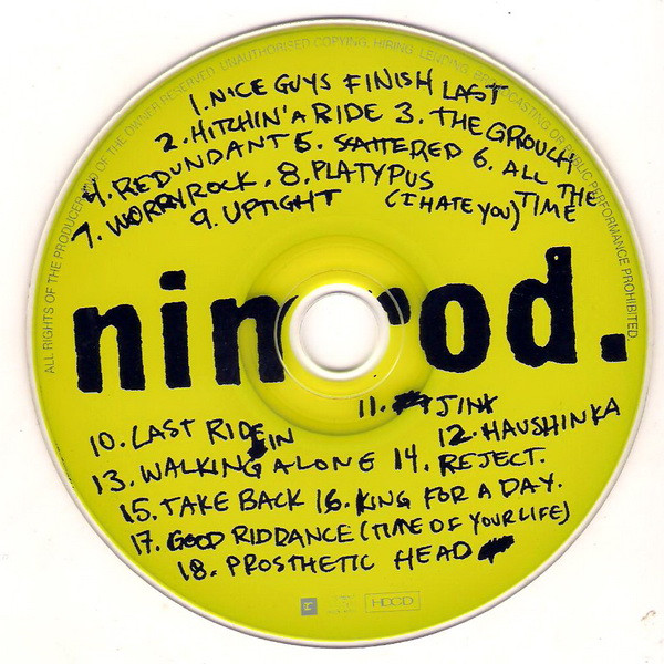 Green Day – Nimrod. (2021, Vinyl) - Discogs