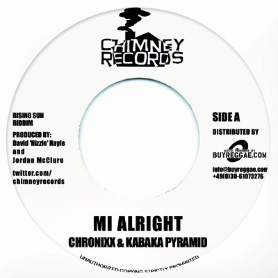 last ned album Chronixx & Kabaka Pyramid - Mi Alright