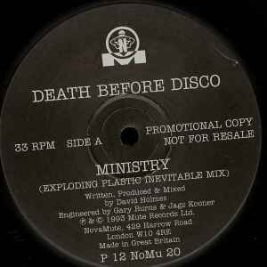 Death Before Disco Scubadevils Ministry Celestial Symphony