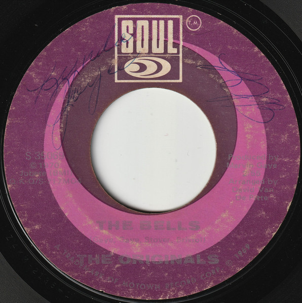 The Originals – The Bells / I'll Wait For You (1970, Vinyl) - Discogs