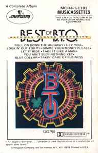 Bachman-Turner Overdrive – Best Of B.T.O. (So Far) (1976, Cassette 