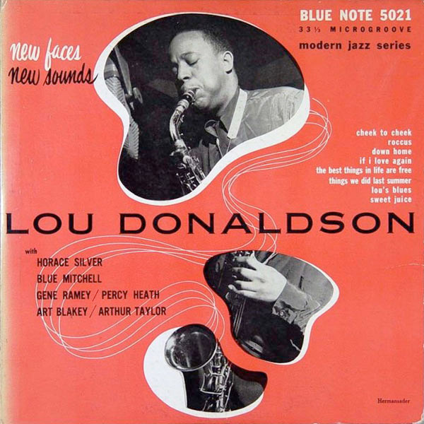 Lou Donaldson – New Faces – New Sounds (1953, Vinyl) - Discogs