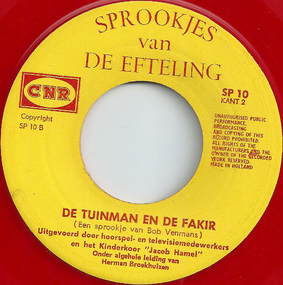 last ned album Various - De Tuinman En De Fakir