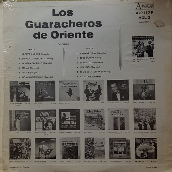 lataa albumi Los Guaracheros De Oriente - Vol 2