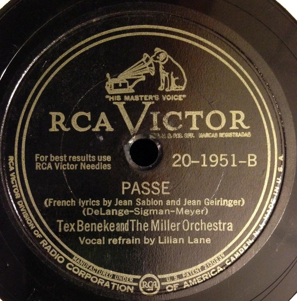 lataa albumi Tex Beneke and The Miller Orchestra - The Woodchuck Song Passe