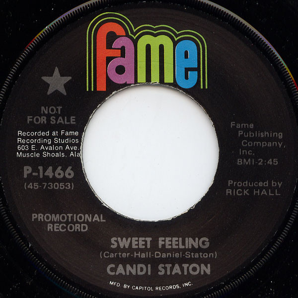 Candi Staton – Sweet Feeling / Evidence (1970, Vinyl) - Discogs