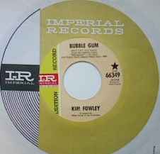 ○KIM FOWLEY / BUBBLE GUM / WILDFIRE [US 45 ORIGINAL 7inch