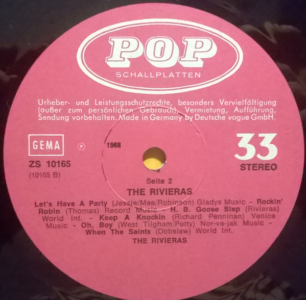 télécharger l'album The Rivieras - The Rivieras