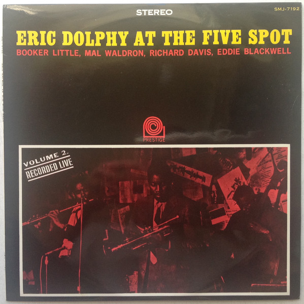 Eric Dolphy – At The Five Spot Volume 2 (1964, Vinyl) - Discogs