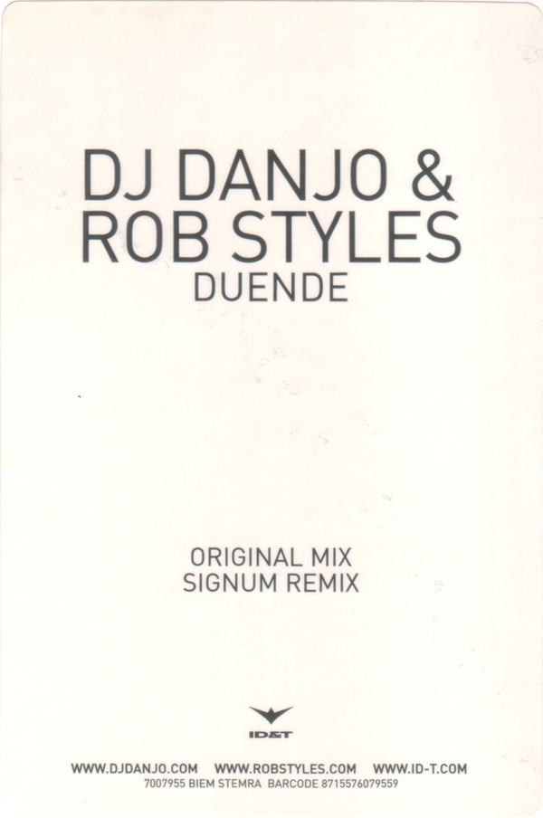 baixar álbum Download DJ Danjo & Rob Styles - Duende album