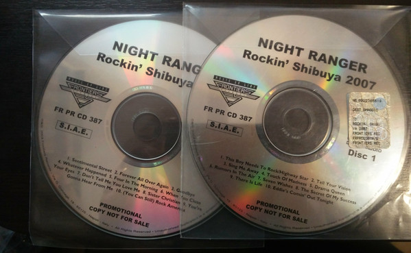 Night Ranger - Rockin' Shibuya 2007 | Releases | Discogs