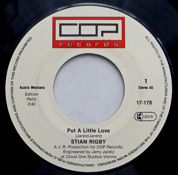 ladda ner album Stian Rigby - Put A Little Love