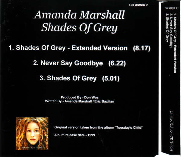 télécharger l'album Amanda Marshall - Shades Of Grey