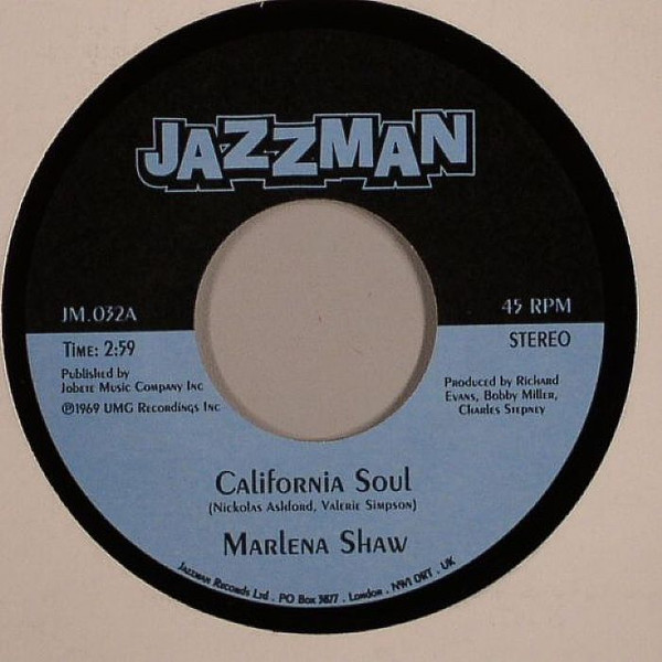 Marlena Shaw – California Soul / Wade In The Water (2004, Vinyl