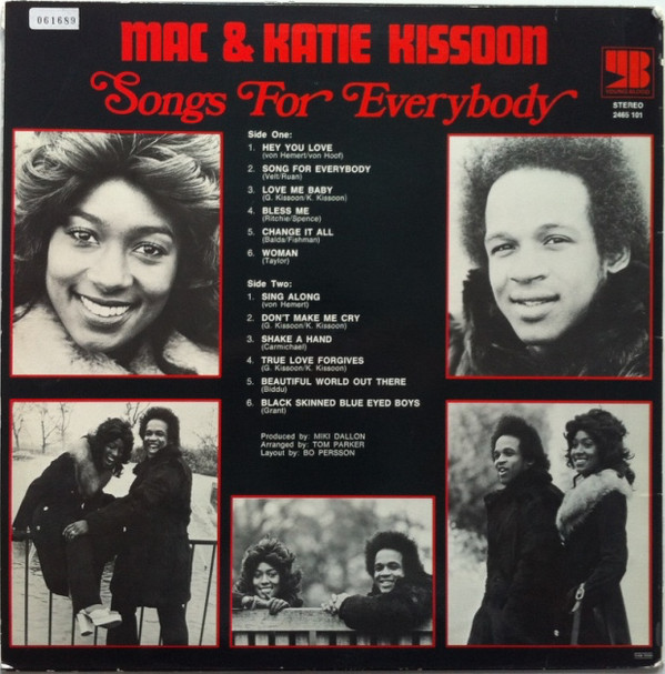 télécharger l'album Mac & Katie Kissoon - Songs For Everybody