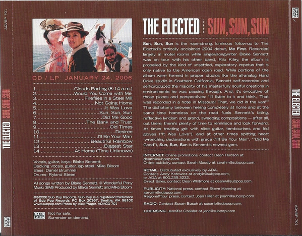 Album herunterladen The Elected - Sun Sun Sun