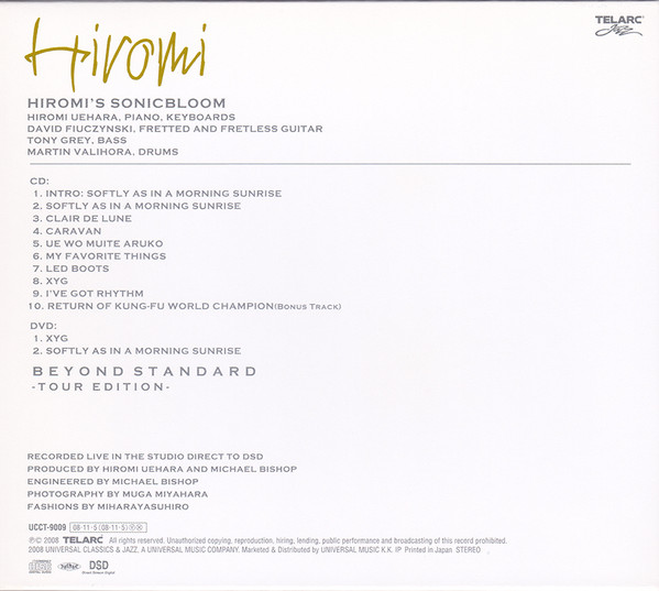ladda ner album Hiromi's Sonicbloom - Beyond Standard Tour Edition