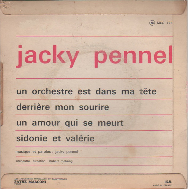 baixar álbum Jacques Pennel - Un Orchestre Est Dans Ma Tête