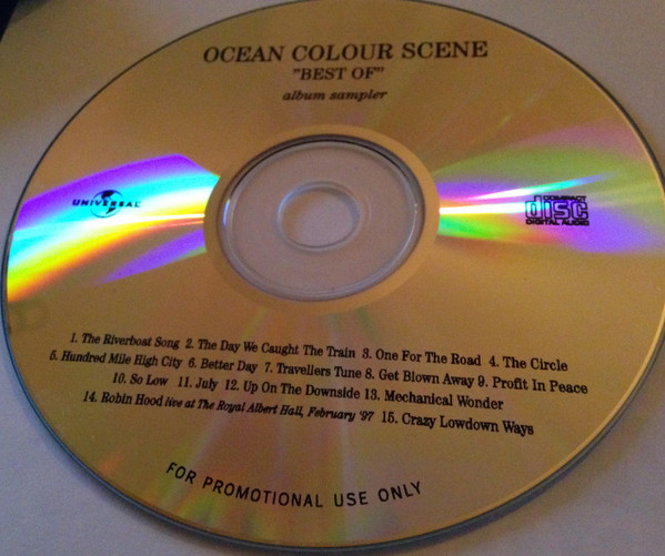 Ocean Colour Scene - Songs For The Front Row | Releases | Discogs