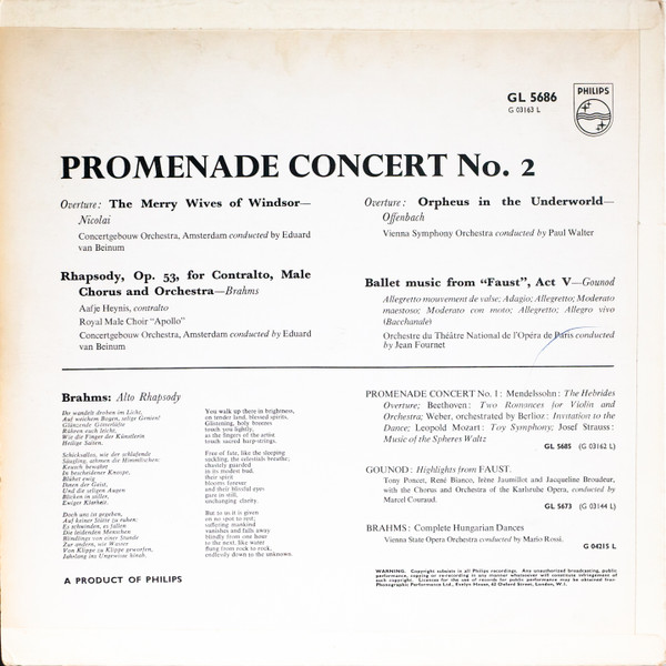 ladda ner album Various - Promenade Concert No 2