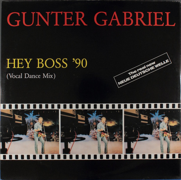 Tørke billet Menneskelige race Gunter Gabriel - Hey Boss '90 | Releases | Discogs