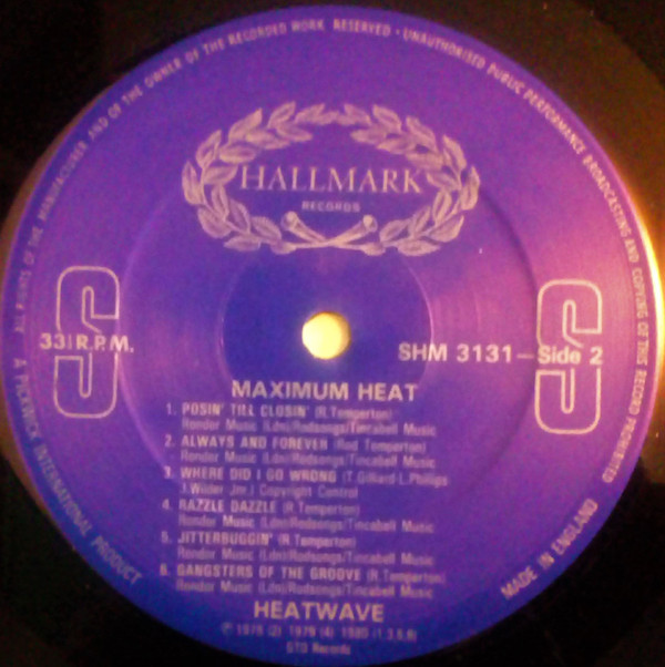 last ned album Heatwave - Maximum Heat