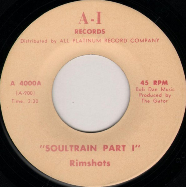 Rimshots – Soultrain Part I / Soultrain Part II (1972, Vinyl 