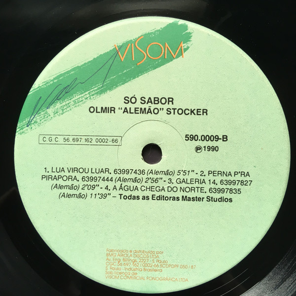 descargar álbum Alemão Olmir Stocker - Só Sabor